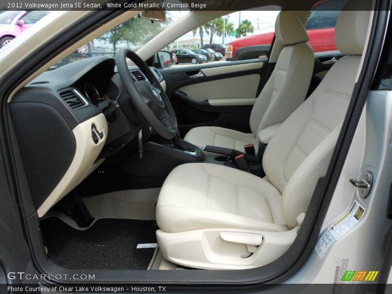  2012 Jetta SE Sedan Cornsilk Beige Interior