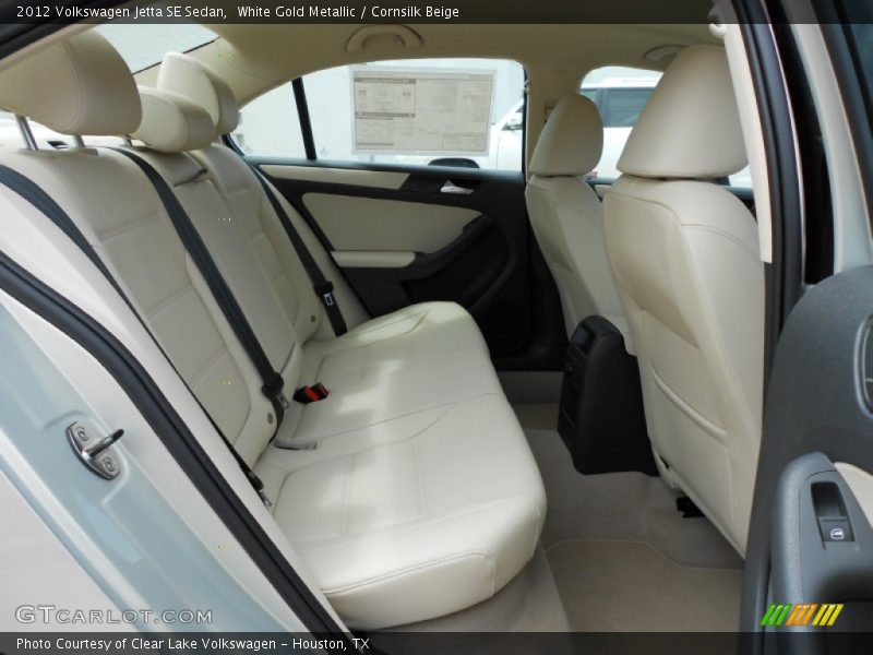  2012 Jetta SE Sedan Cornsilk Beige Interior