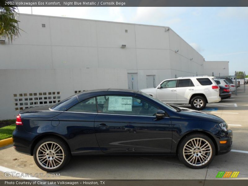  2012 Eos Komfort Night Blue Metallic