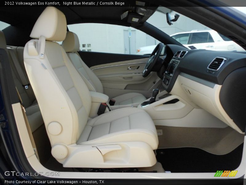  2012 Eos Komfort Cornsilk Beige Interior
