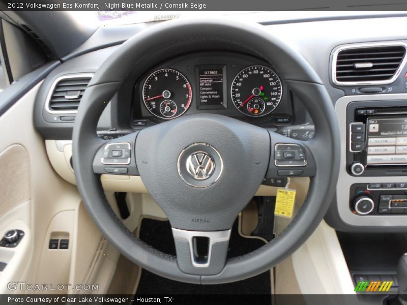  2012 Eos Komfort Steering Wheel