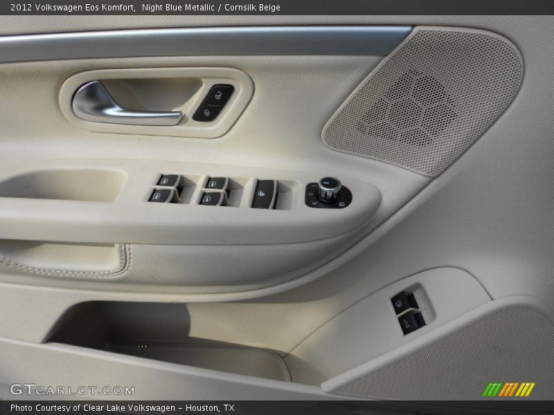 Night Blue Metallic / Cornsilk Beige 2012 Volkswagen Eos Komfort