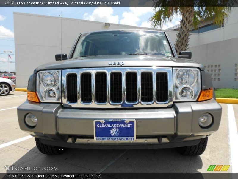 Mineral Gray Metallic / Khaki 2007 Jeep Commander Limited 4x4