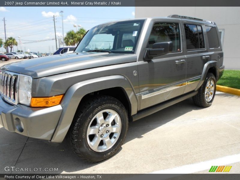 Mineral Gray Metallic / Khaki 2007 Jeep Commander Limited 4x4