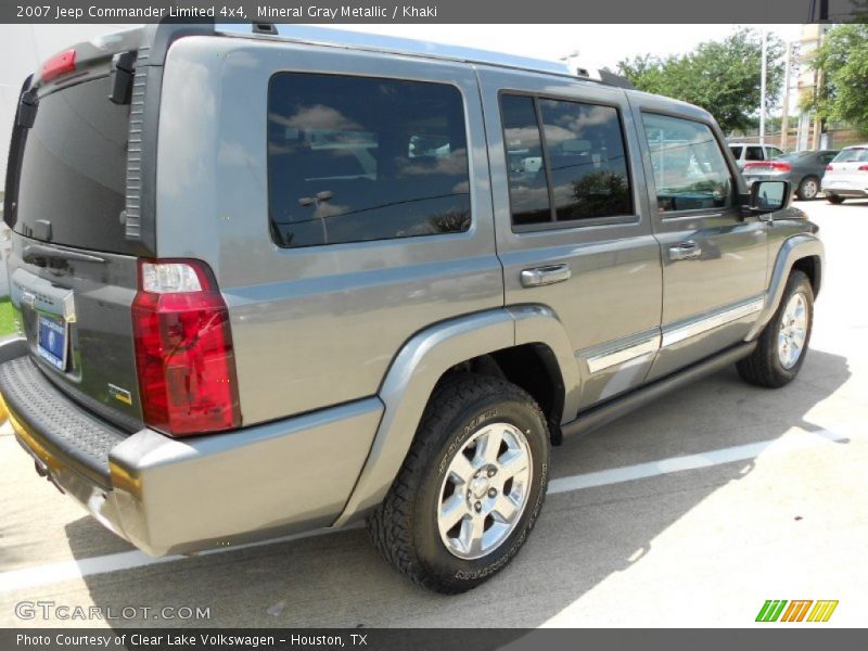 Mineral Gray Metallic / Khaki 2007 Jeep Commander Limited 4x4