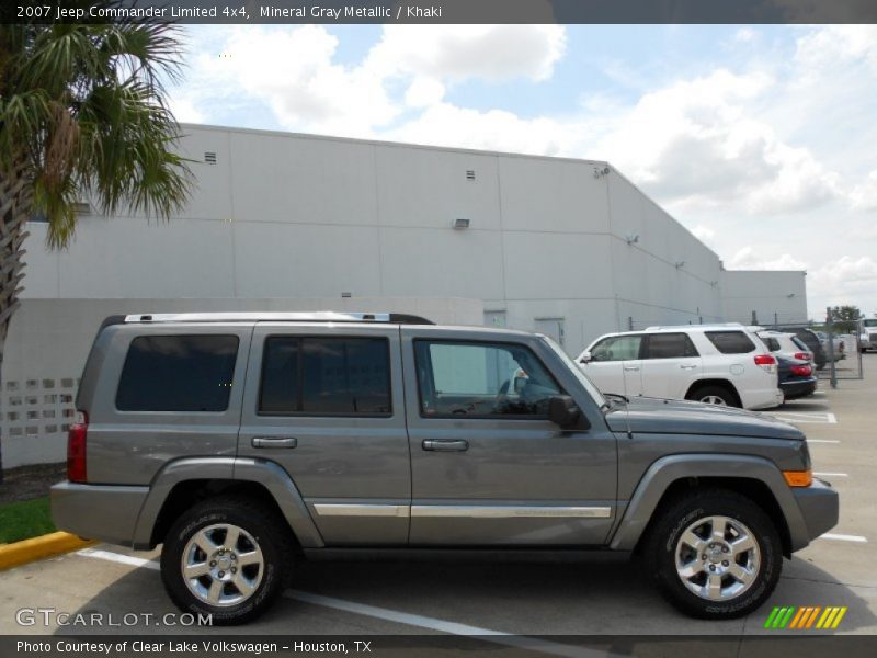 Mineral Gray Metallic / Khaki 2007 Jeep Commander Limited 4x4