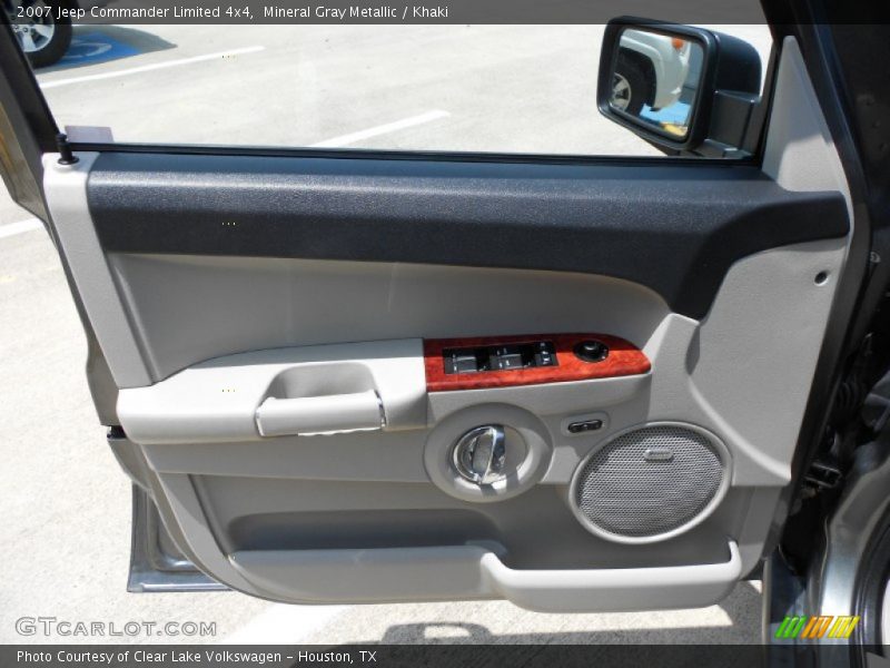 Mineral Gray Metallic / Khaki 2007 Jeep Commander Limited 4x4