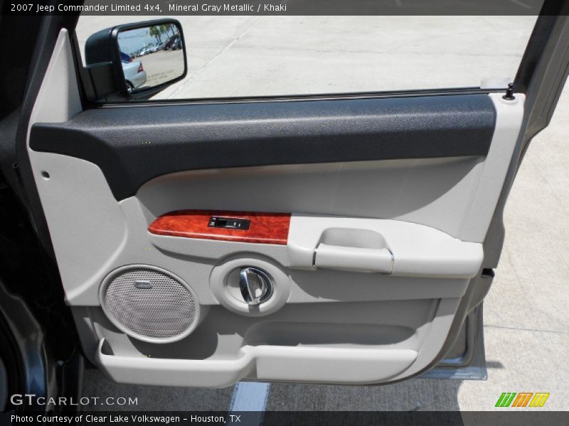 Mineral Gray Metallic / Khaki 2007 Jeep Commander Limited 4x4