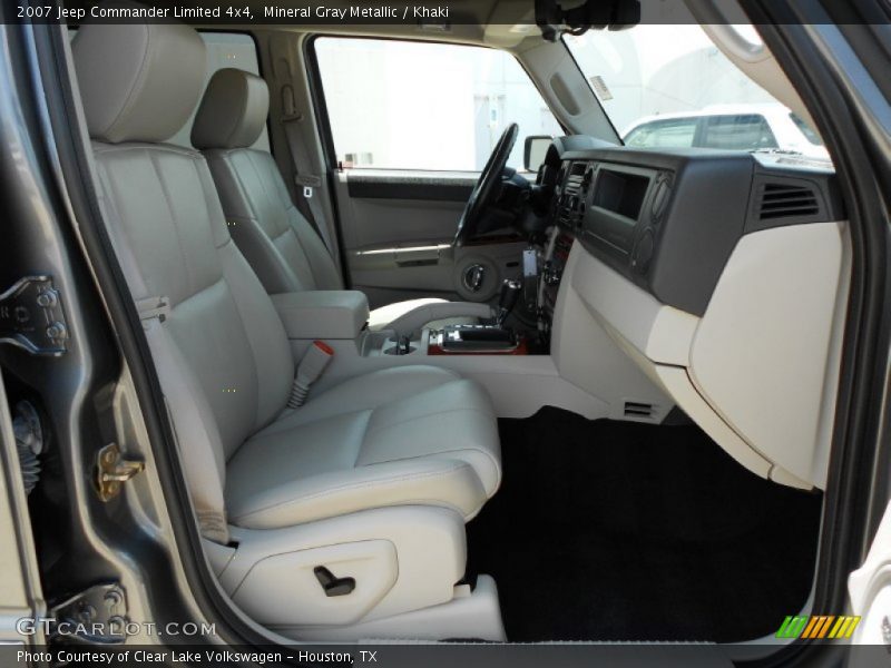 Mineral Gray Metallic / Khaki 2007 Jeep Commander Limited 4x4