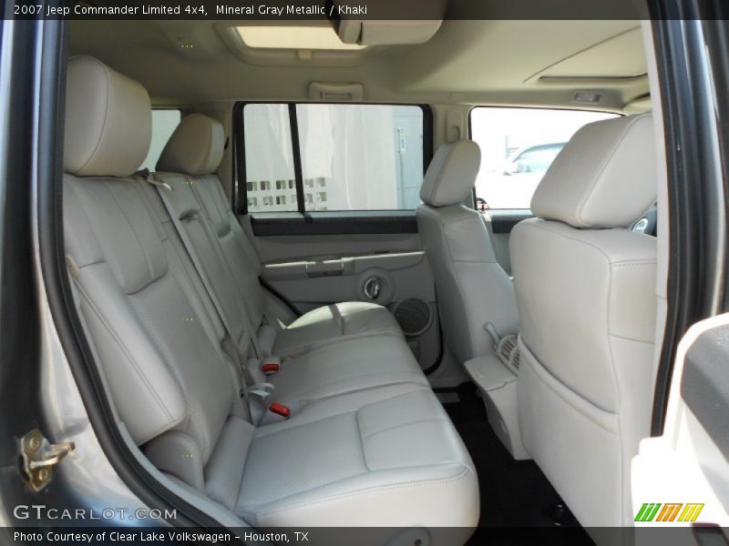 Mineral Gray Metallic / Khaki 2007 Jeep Commander Limited 4x4