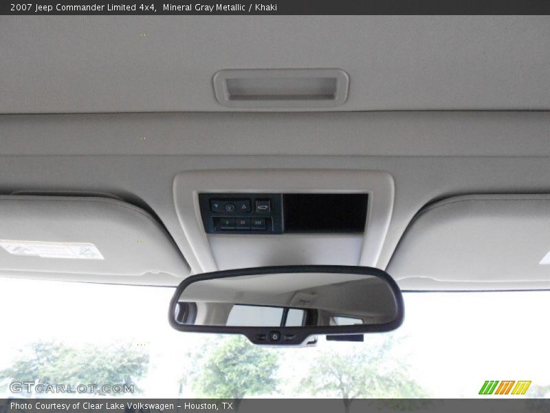 Mineral Gray Metallic / Khaki 2007 Jeep Commander Limited 4x4