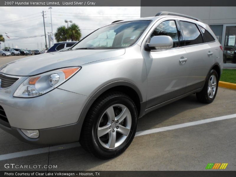 Liquid Silver / Gray 2007 Hyundai Veracruz Limited