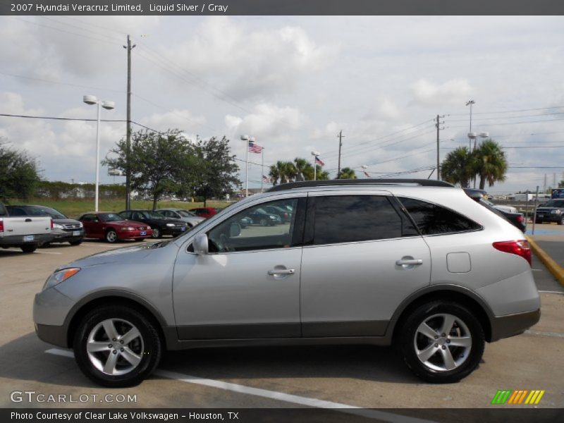 Liquid Silver / Gray 2007 Hyundai Veracruz Limited