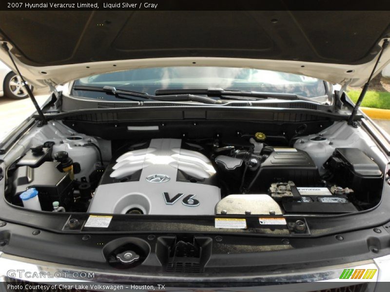 Liquid Silver / Gray 2007 Hyundai Veracruz Limited