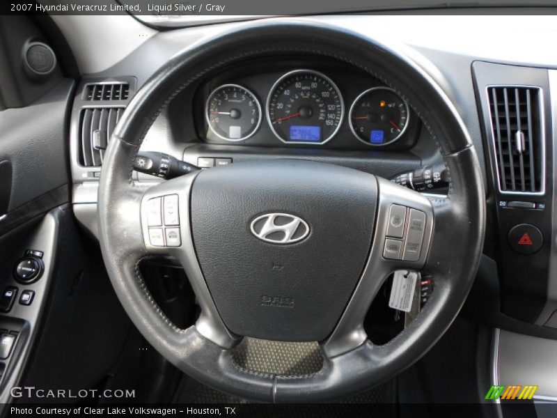 Liquid Silver / Gray 2007 Hyundai Veracruz Limited