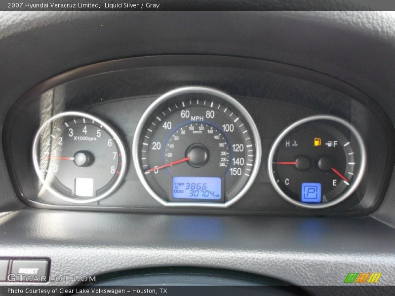 Liquid Silver / Gray 2007 Hyundai Veracruz Limited