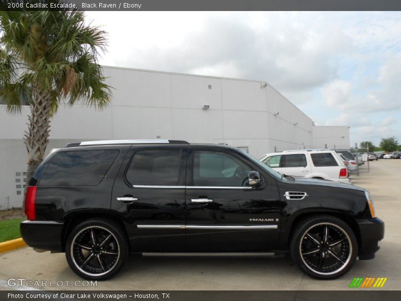 Black Raven / Ebony 2008 Cadillac Escalade