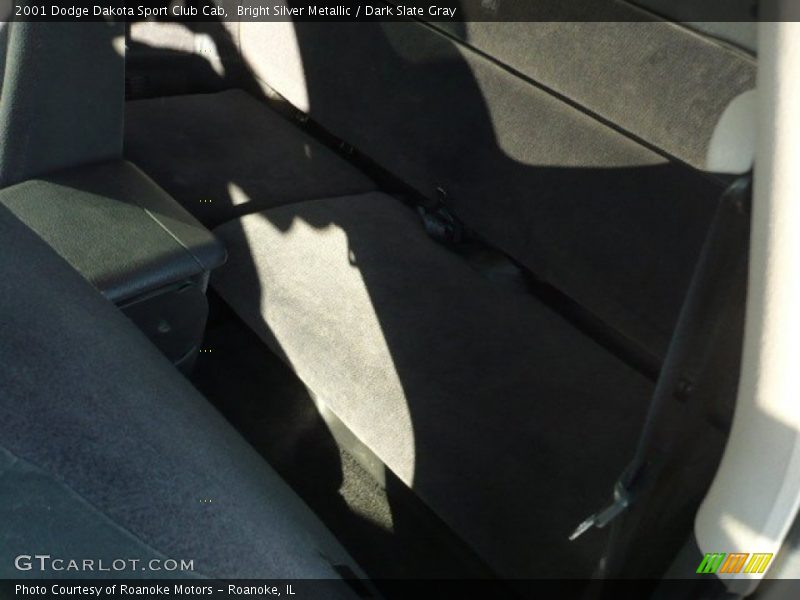 Bright Silver Metallic / Dark Slate Gray 2001 Dodge Dakota Sport Club Cab