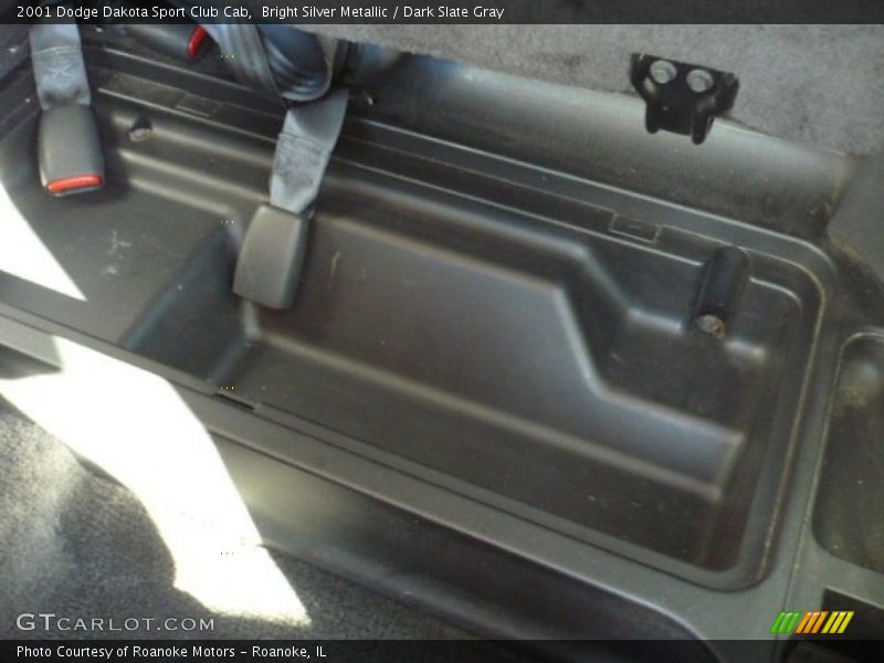 Bright Silver Metallic / Dark Slate Gray 2001 Dodge Dakota Sport Club Cab