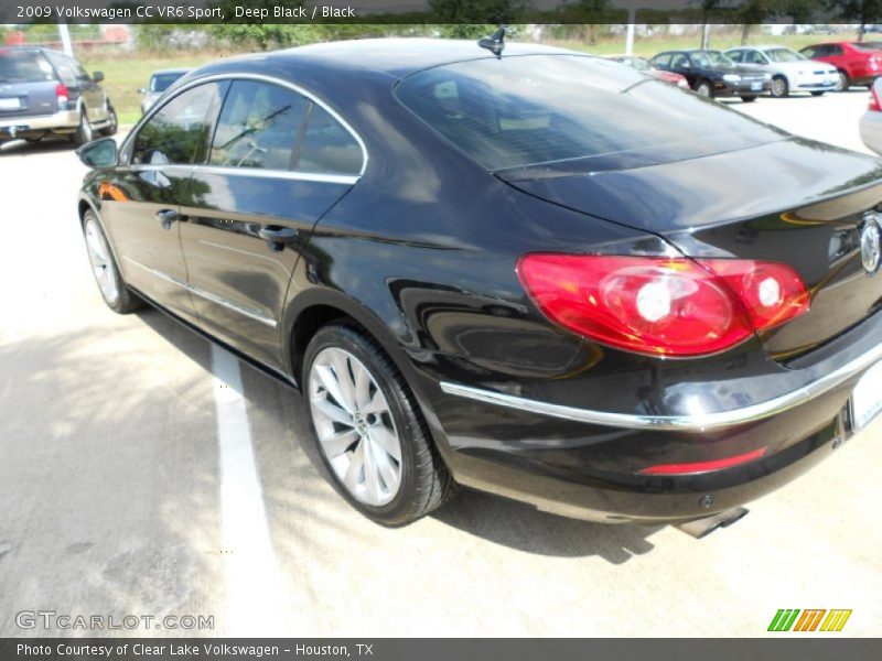 Deep Black / Black 2009 Volkswagen CC VR6 Sport