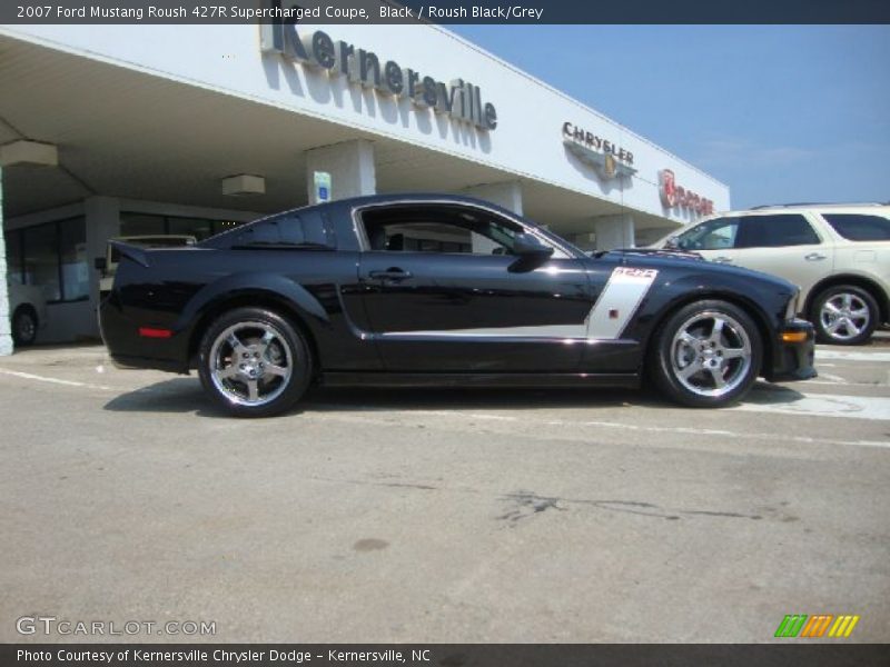 Black / Roush Black/Grey 2007 Ford Mustang Roush 427R Supercharged Coupe