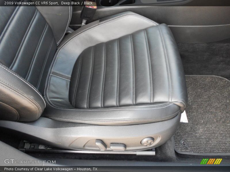 2009 CC VR6 Sport Black Interior
