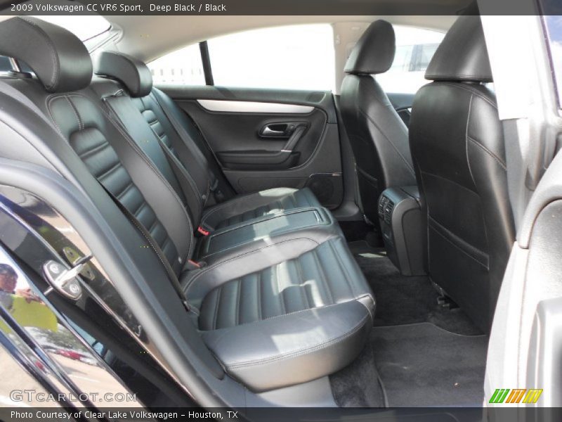  2009 CC VR6 Sport Black Interior