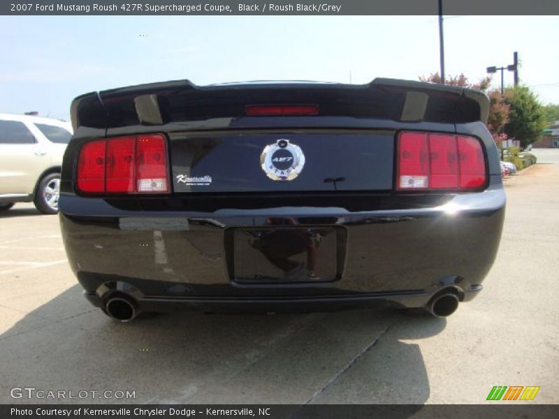 Black / Roush Black/Grey 2007 Ford Mustang Roush 427R Supercharged Coupe