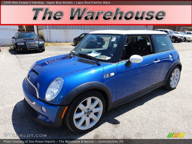Hyper Blue Metallic / Lapis Blue/Panther Black 2006 Mini Cooper S Hardtop