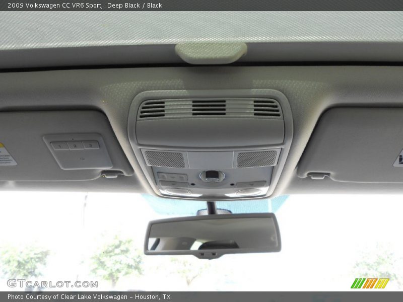 Deep Black / Black 2009 Volkswagen CC VR6 Sport