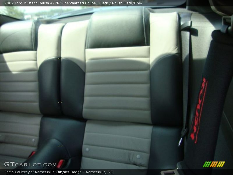  2007 Mustang Roush 427R Supercharged Coupe Roush Black/Grey Interior