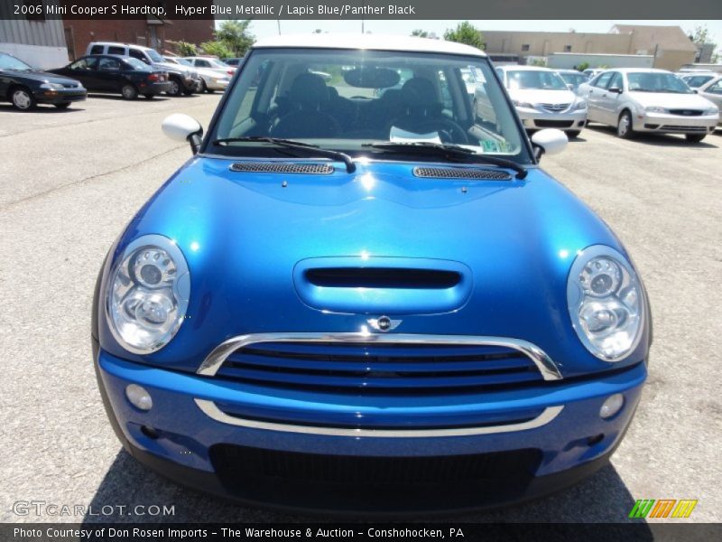 Hyper Blue Metallic / Lapis Blue/Panther Black 2006 Mini Cooper S Hardtop