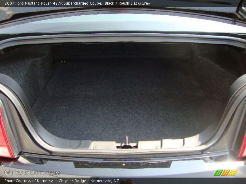  2007 Mustang Roush 427R Supercharged Coupe Trunk