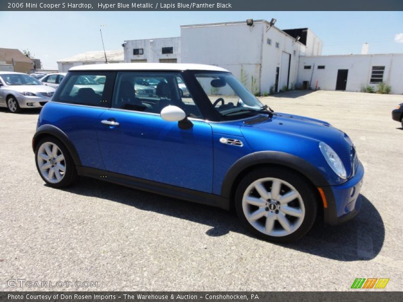 Hyper Blue Metallic / Lapis Blue/Panther Black 2006 Mini Cooper S Hardtop