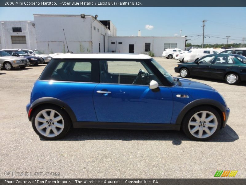Hyper Blue Metallic / Lapis Blue/Panther Black 2006 Mini Cooper S Hardtop
