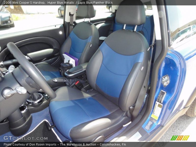 Hyper Blue Metallic / Lapis Blue/Panther Black 2006 Mini Cooper S Hardtop