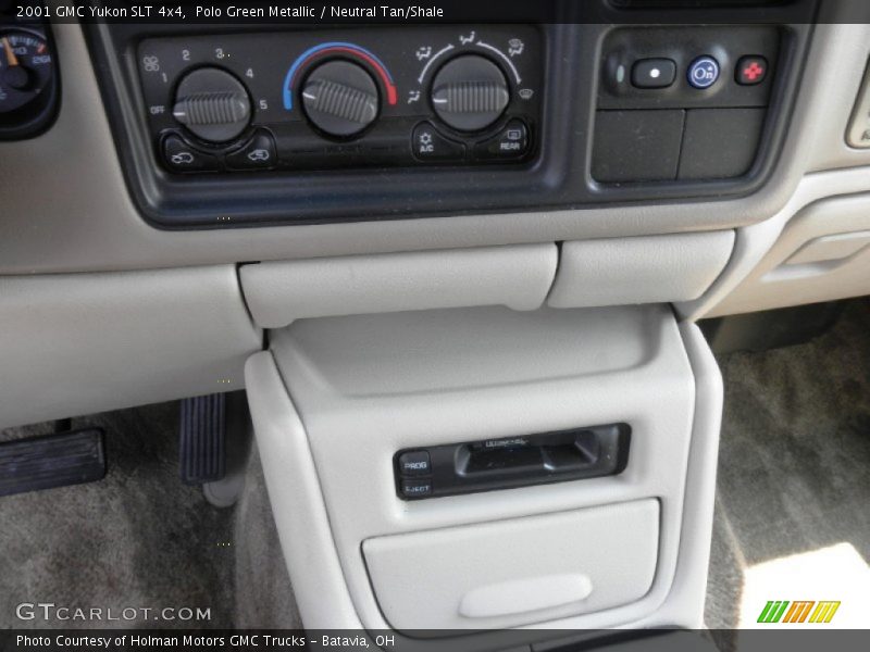 Polo Green Metallic / Neutral Tan/Shale 2001 GMC Yukon SLT 4x4