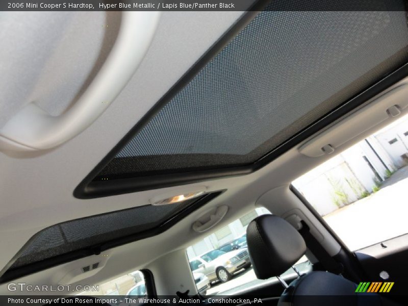 Hyper Blue Metallic / Lapis Blue/Panther Black 2006 Mini Cooper S Hardtop