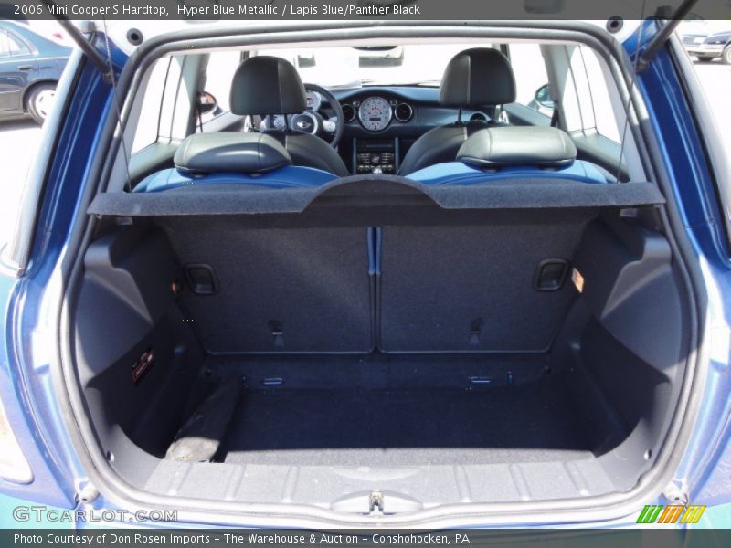 Hyper Blue Metallic / Lapis Blue/Panther Black 2006 Mini Cooper S Hardtop