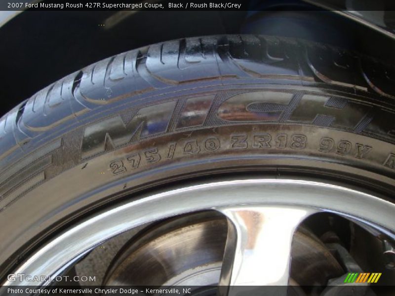Black / Roush Black/Grey 2007 Ford Mustang Roush 427R Supercharged Coupe