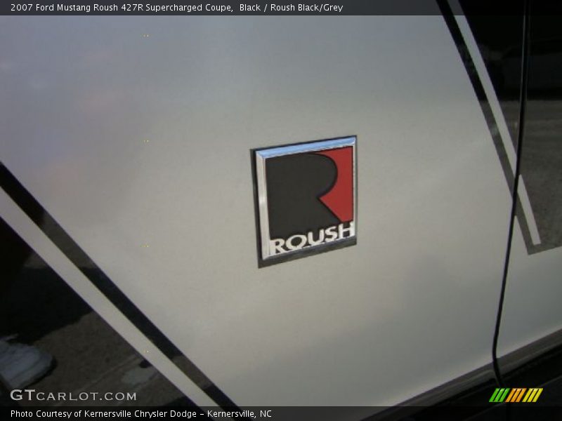  2007 Mustang Roush 427R Supercharged Coupe Logo