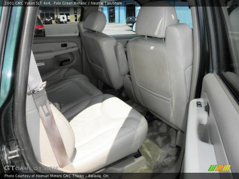 Polo Green Metallic / Neutral Tan/Shale 2001 GMC Yukon SLT 4x4