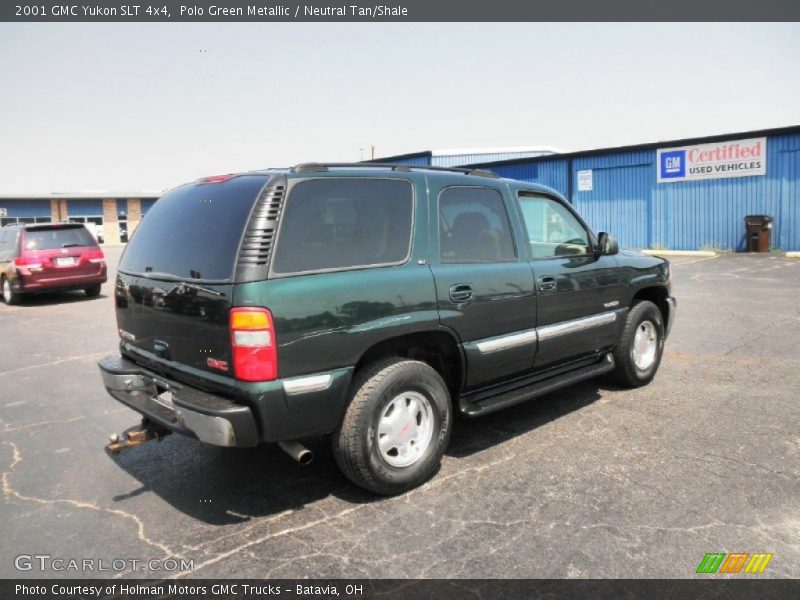 Polo Green Metallic / Neutral Tan/Shale 2001 GMC Yukon SLT 4x4