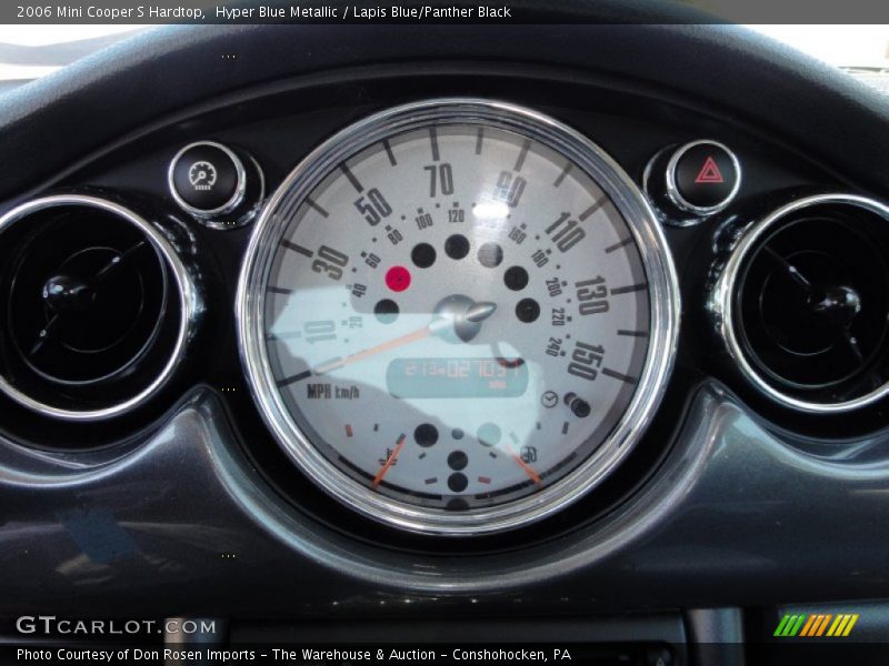 Hyper Blue Metallic / Lapis Blue/Panther Black 2006 Mini Cooper S Hardtop