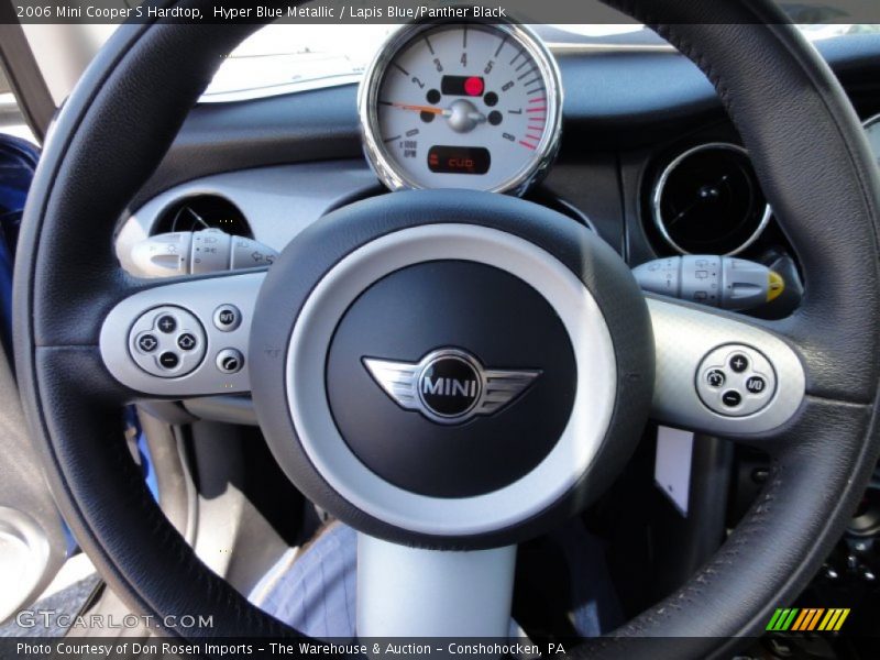 Hyper Blue Metallic / Lapis Blue/Panther Black 2006 Mini Cooper S Hardtop