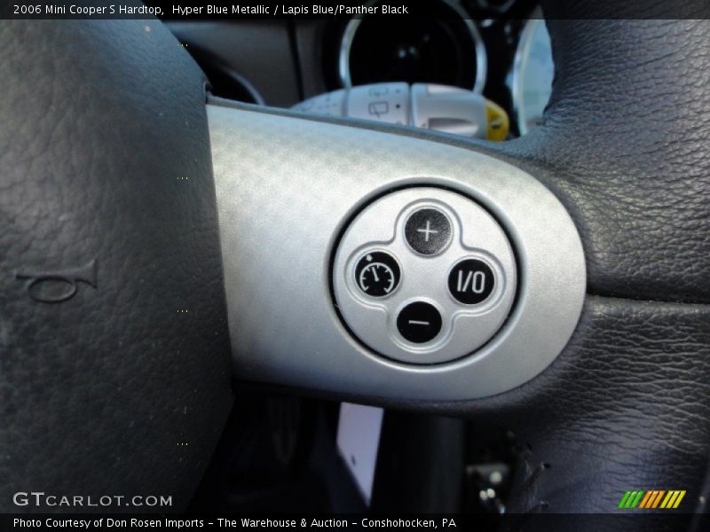 Hyper Blue Metallic / Lapis Blue/Panther Black 2006 Mini Cooper S Hardtop