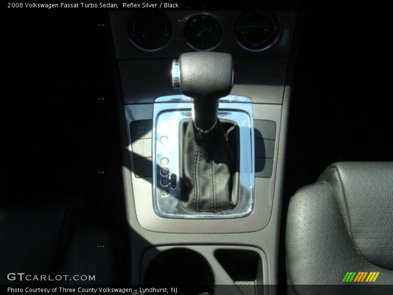 Reflex Silver / Black 2008 Volkswagen Passat Turbo Sedan