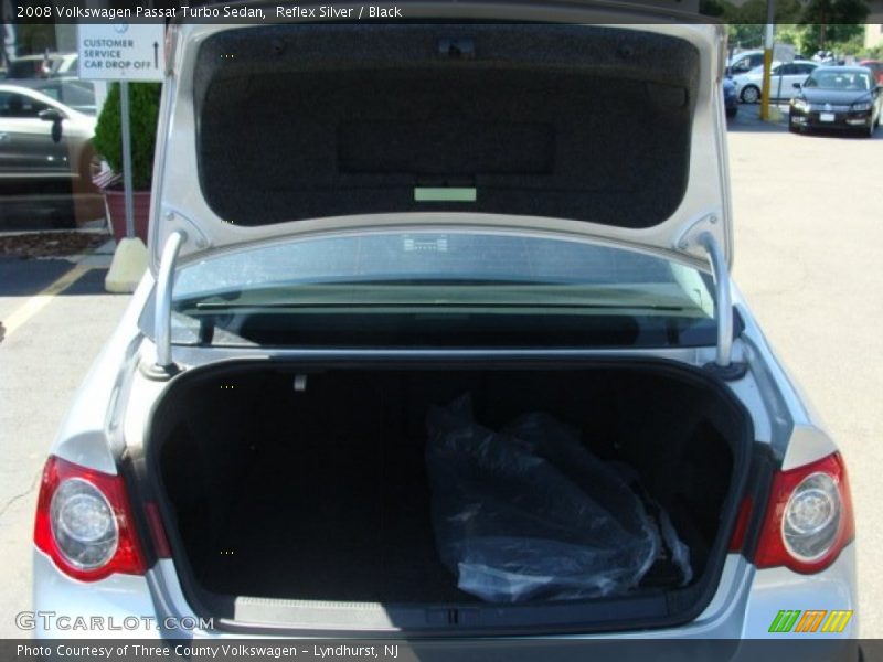 Reflex Silver / Black 2008 Volkswagen Passat Turbo Sedan