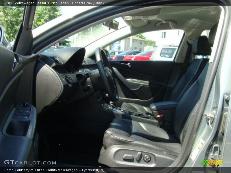 United Gray / Black 2008 Volkswagen Passat Turbo Sedan