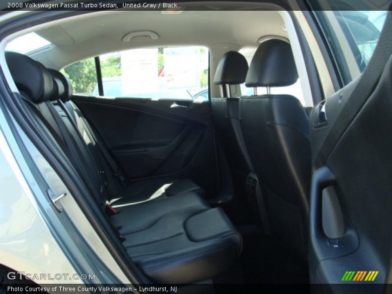 United Gray / Black 2008 Volkswagen Passat Turbo Sedan
